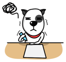 Terry the Bull Terrier sticker #9412496