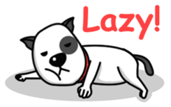 Terry the Bull Terrier sticker #9412499