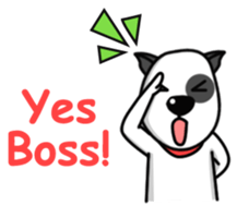 Terry the Bull Terrier sticker #9412503