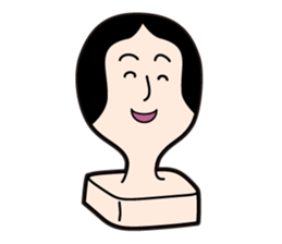 Noriko Mochida is mochida-san's wife. sticker #9413026