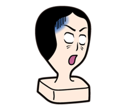 Noriko Mochida is mochida-san's wife. sticker #9413037