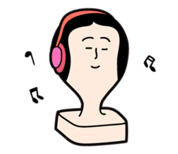 Noriko Mochida is mochida-san's wife. sticker #9413060