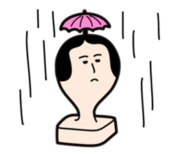 Noriko Mochida is mochida-san's wife. sticker #9413062