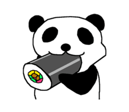 cooking panda sticker #9413150