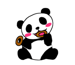 cooking panda sticker #9413153