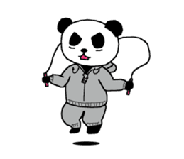 cooking panda sticker #9413161
