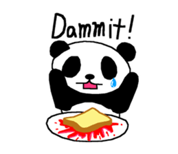 cooking panda sticker #9413167