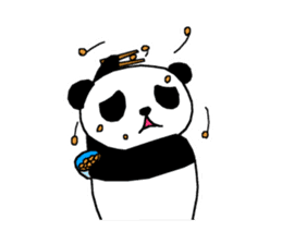cooking panda sticker #9413171