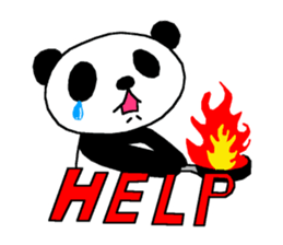 cooking panda sticker #9413178