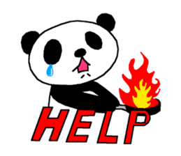 cooking panda sticker #9413178