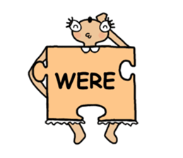 JigChat Volume 1 (Jigsaw for chatting) sticker #9413475