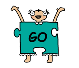 JigChat Volume 1 (Jigsaw for chatting) sticker #9413476