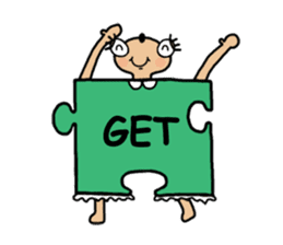 JigChat Volume 1 (Jigsaw for chatting) sticker #9413477