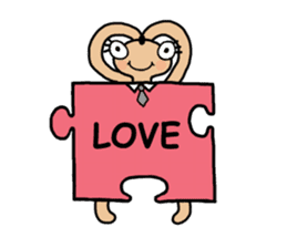 JigChat Volume 1 (Jigsaw for chatting) sticker #9413480