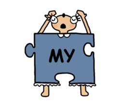 JigChat Volume 1 (Jigsaw for chatting) sticker #9413481