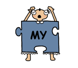 JigChat Volume 1 (Jigsaw for chatting) sticker #9413481