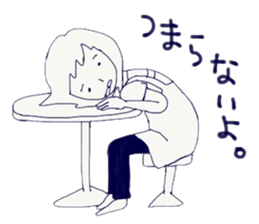 Housewife's stupid and pretty sticker sticker #9413529