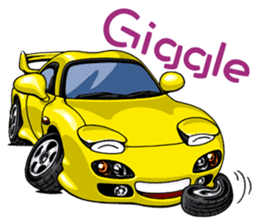 And I love the car 2 sticker #9413864