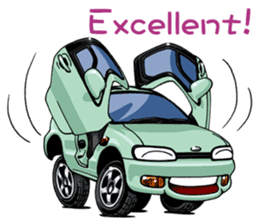 And I love the car 2 sticker #9413867