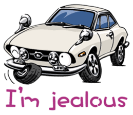 And I love the car 2 sticker #9413871