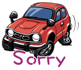 And I love the car 2 sticker #9413884