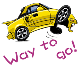 And I love the car 2 sticker #9413896