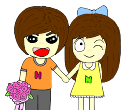 Haa lovers sticker #9414120