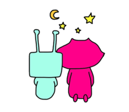 Mu-chan family sticker #9414692