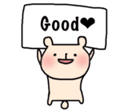 BEAR in mind sticker #9415225