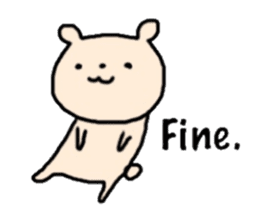 BEAR in mind sticker #9415227