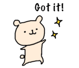 BEAR in mind sticker #9415230