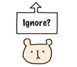 BEAR in mind sticker #9415246