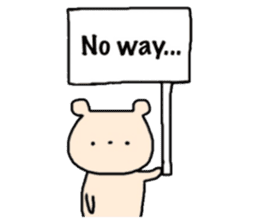 BEAR in mind sticker #9415263