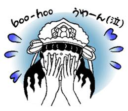 Beautiful celestial maiden 2 sticker #9416456