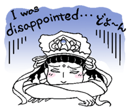 Beautiful celestial maiden 2 sticker #9416457