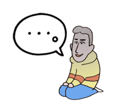 close or warm couple sticker #9417170