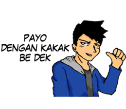 Bujang Palembang sticker #9417347