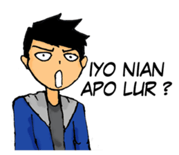 Bujang Palembang sticker #9417354