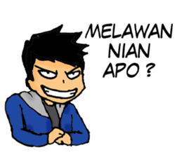 Bujang Palembang sticker #9417369