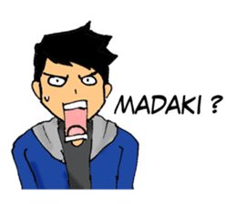 Bujang Palembang sticker #9417376