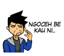 Bujang Palembang sticker #9417377