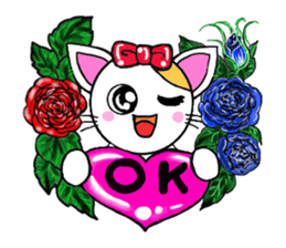 Mi of Cat ver.English sticker #9417384