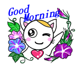 Mi of Cat ver.English sticker #9417385