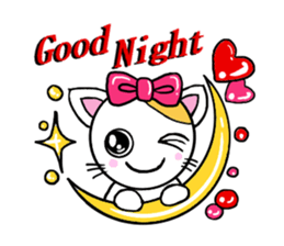 Mi of Cat ver.English sticker #9417387