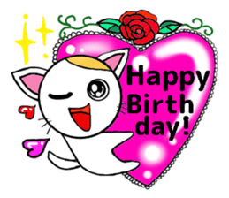 Mi of Cat ver.English sticker #9417392