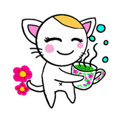 Mi of Cat ver.English sticker #9417394