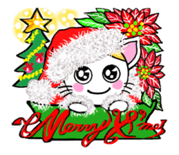 Mi of Cat ver.English sticker #9417400