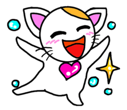 Mi of Cat ver.English sticker #9417403