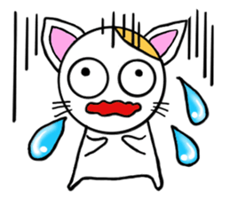 Mi of Cat ver.English sticker #9417412