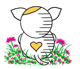 Mi of Cat ver.English sticker #9417414